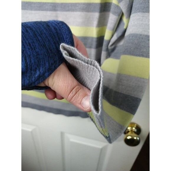 pendleton wool Turtleneck Striped Pullover Petite Sweater. Size MP - Picture 7 of 9